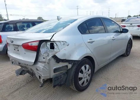 2015 Kia Forte Lx из США, поврежденный, VIN KNAFK4A60F5298685